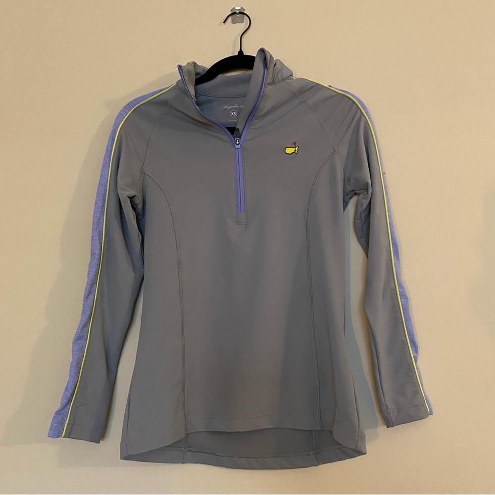 Masters Magnolia Lane 50+ UPF Quarter Zip Golf Pullover XS